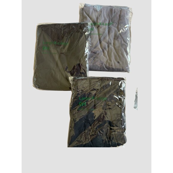 FULLSOFT 3 Pack Leggings Women High Waisted Soft Black Grey Yoga Pants L/XL NWT - Picture 2 of 6